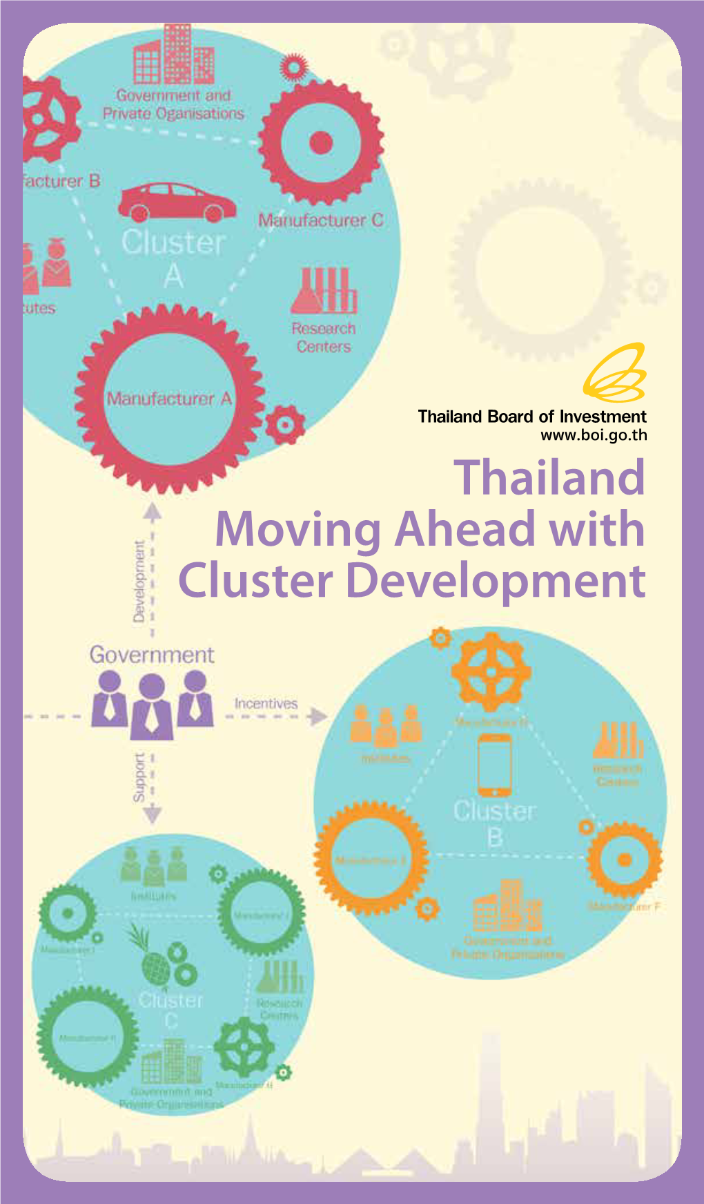 Thailand Moving Ahead with Cluster Development Government