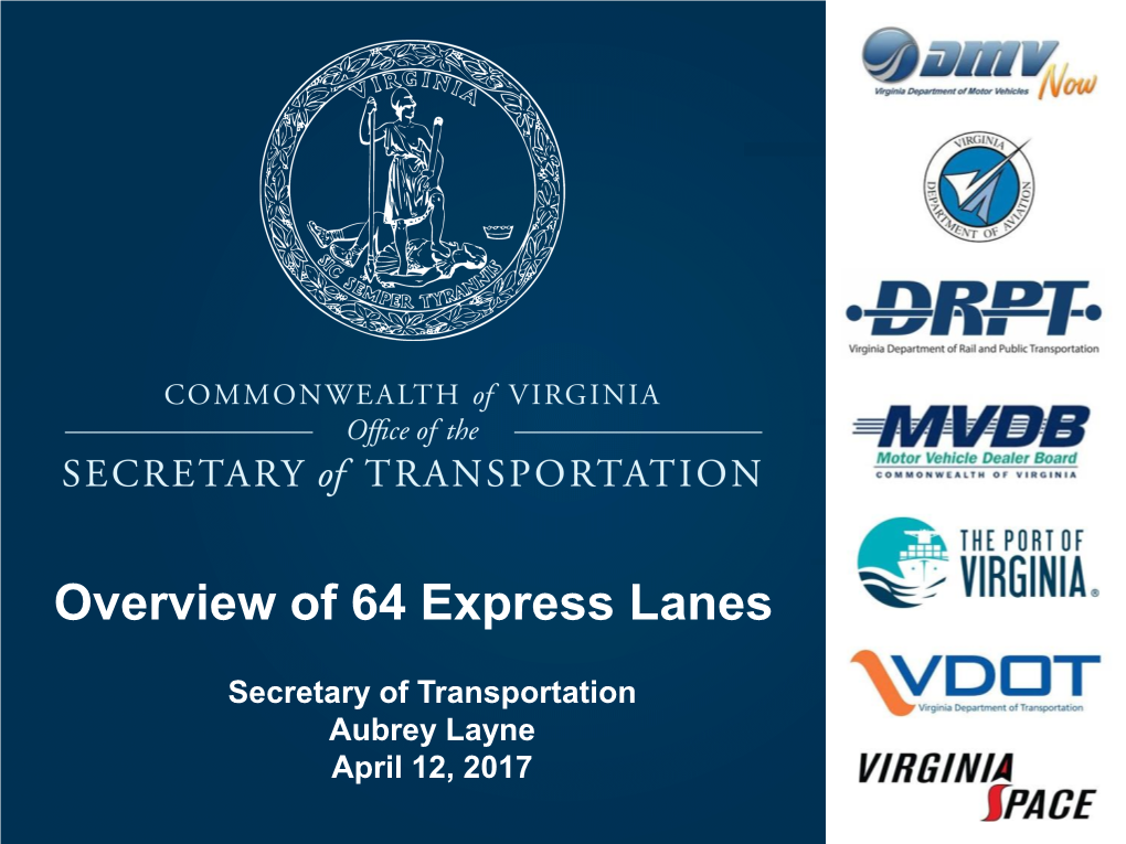 Overview of 64 Express Lanes