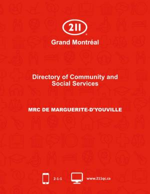 Directory of Community and Social Services