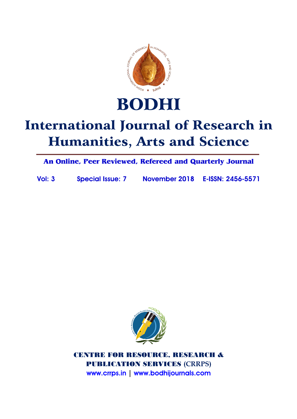 BODHI International Journal of Research in Humanities, Arts and Science