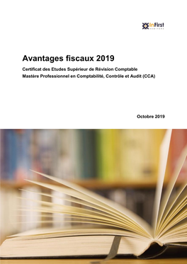 Avantages Fiscaux 2019