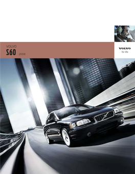 2006 Volvo S60 Brochure (US).Pdf