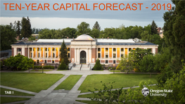 Ten-Year Capital Forecast - 2019