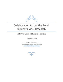 Influenza Virus Research
