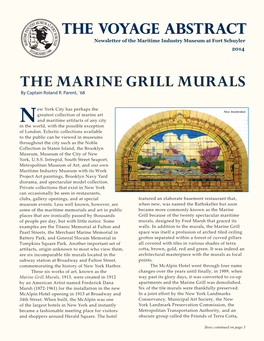 The Marine Grill Murals by Captain Roland R