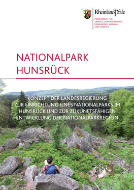 Landeskonzept Zum Nationalpark Im Hunsrück &gt;&gt;&gt; Rheinland-Pfalz