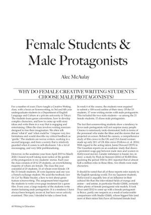 Female Students & Male Protagonists