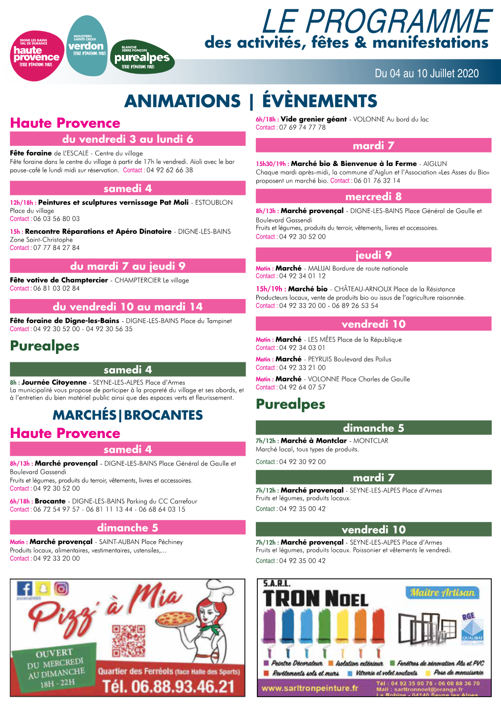 Le Programme