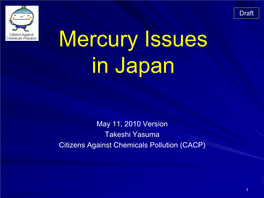 Mercury in Japan 5