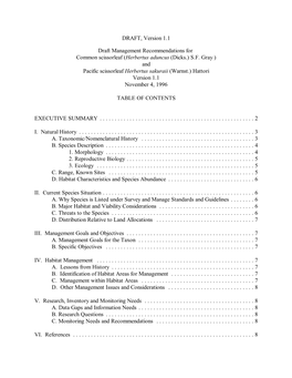 Herbertus Aduncus and H. Sakuraii - Page 2 DRAFT, Version 1.1