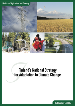 Finland's National Strategy for Adaptation to Climate Change (Pdf)