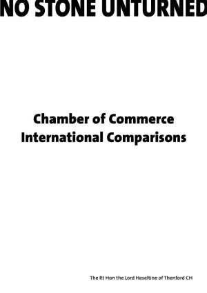 Chamber of Commerce International Comparisons �
