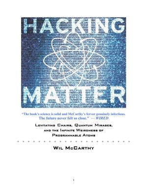 Hacking Matter: Multimedia Edition