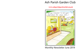 Ash Parish Garden Club