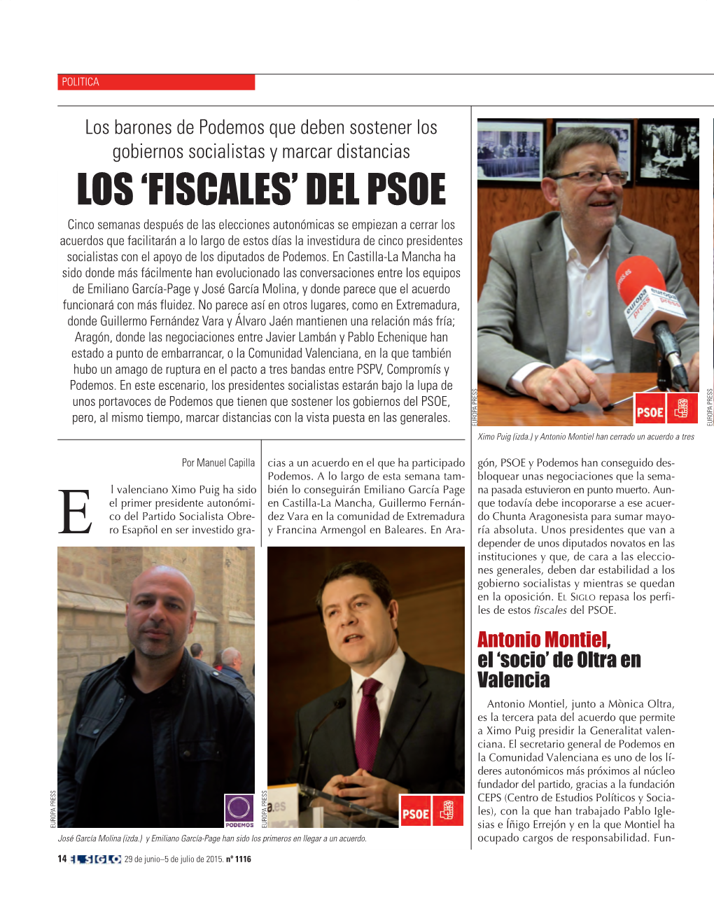 Los 'Fiscales' Del Psoe