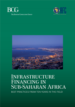 Infrastructure Financing in Sub-Saharan Africa
