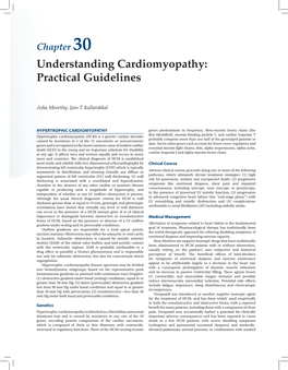 Understanding Cardiomyopathy: Practical Guidelines