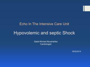 Hypovolemic and Septic Shock