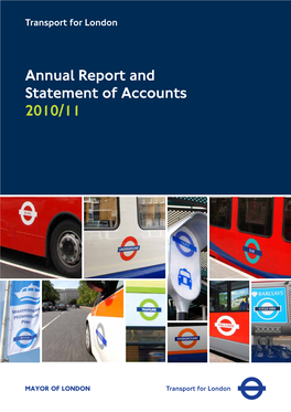 Tfl's Annual Report and Statement of Accounts 2010/11