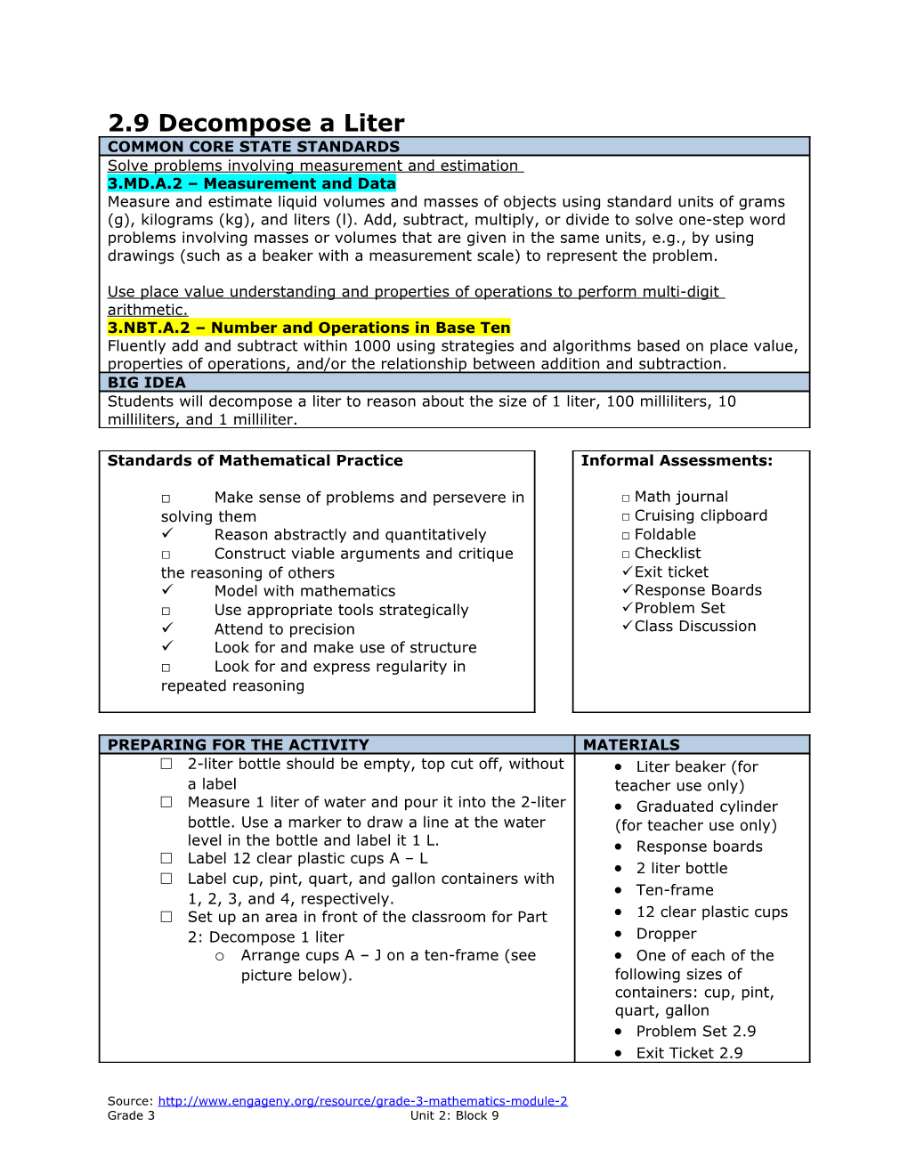 Problem Set 2.9 Page 1