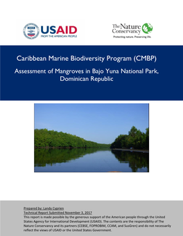 Caribbean Marine Biodiversity Program (CMBP)