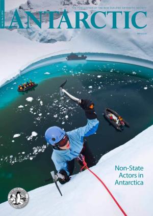 Non-State Actors in Antarctica Vol 32, No