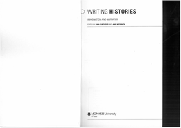 J Writing Histories