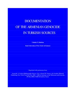 Documentation of Armenian Genocide in Turkish Sources 87