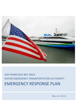 WETA Emergency Response Plan