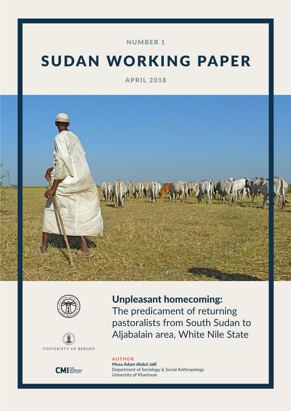 Sudan Working Paper