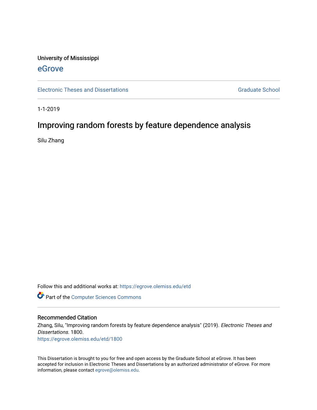 Improving Random Forests by Feature Dependence Analysis