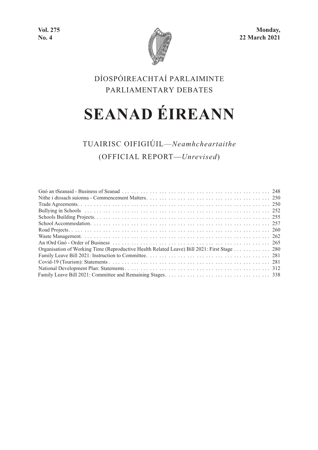 Seanad Éireann