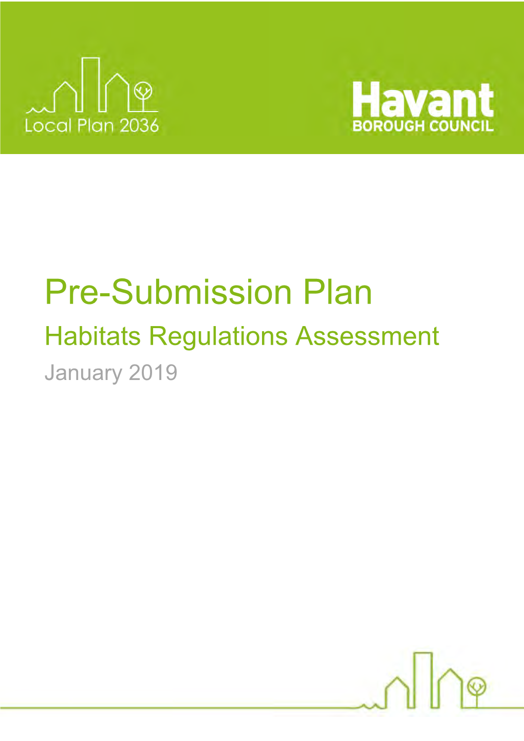 Habitats Regulations Assessment