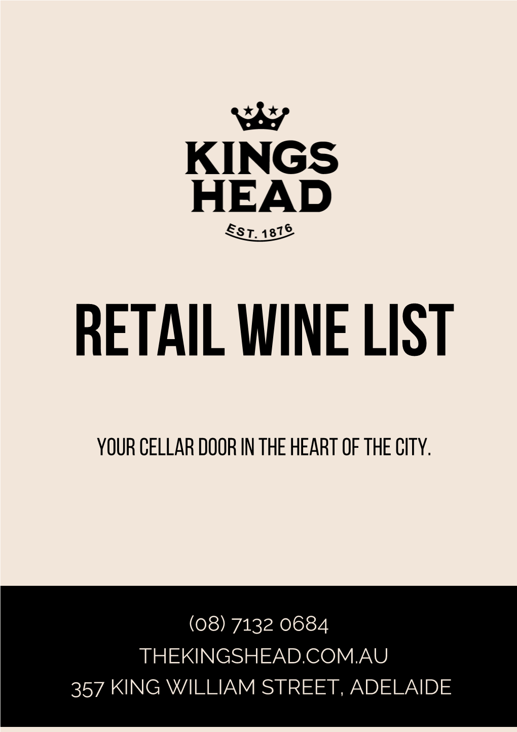 KHH Wine List