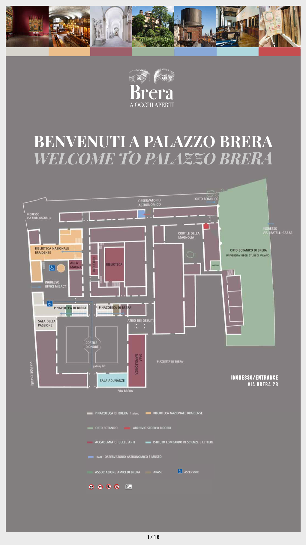 Benvenuti a Palazzo Brera Welcome to Palazzo Brera