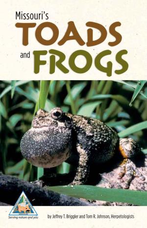 Missouri's Toads and Frogs Booklet