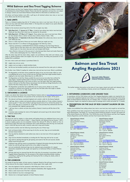 Salmon and Sea Trout Angling Regulations 2021