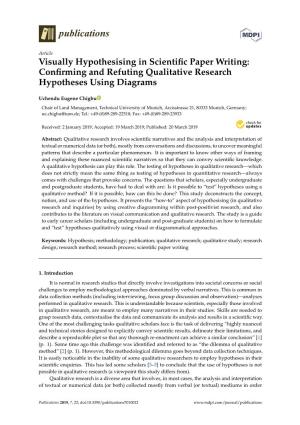 Confirming and Refuting Qualitative Research Hypotheses Using