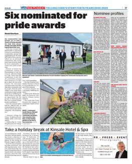 Six Nominated for Pride Awards