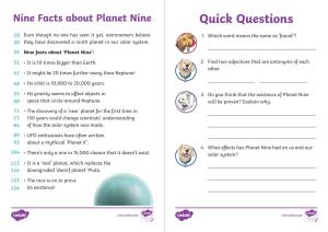Nine Facts About Planet Nine PDF File