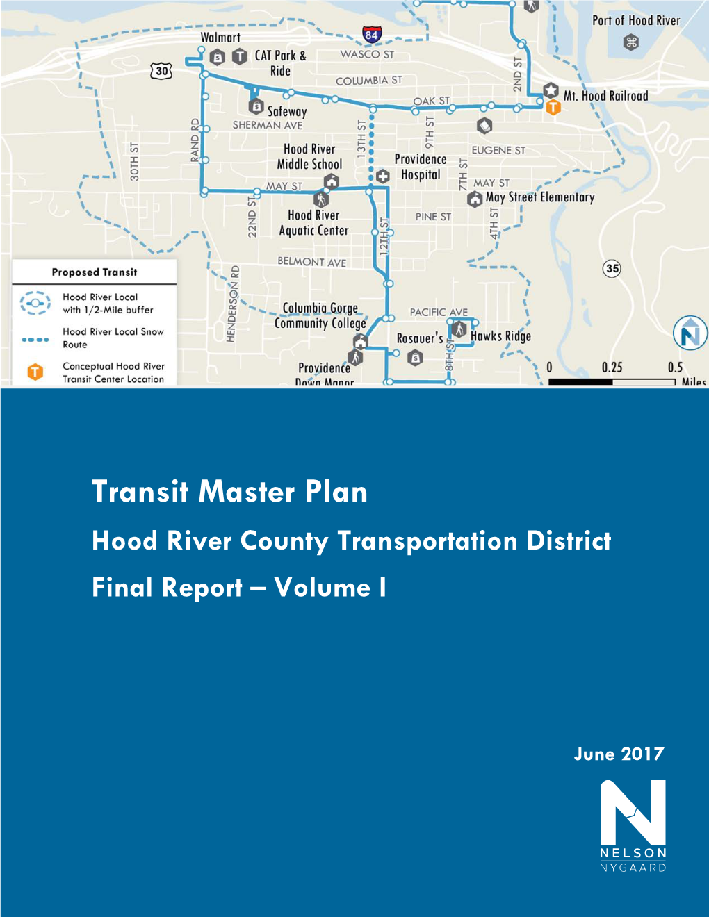 Transit Master Plan | Final Report Hood River County Transportation District