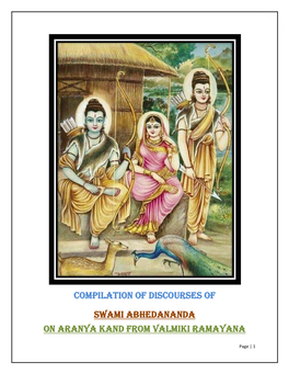 Compilation of Discourses of Swami Abhedananda On