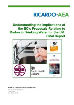 Understanding the Implications of the EC's Proposals Relating