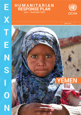 Yemen Humanitarian Response Plan Extension, June-December 2020