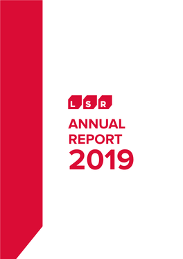 Annual Report 2019 Public Joint-Stock Company Lsr Group