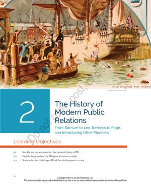 2 the History of Modern Public Relations 29