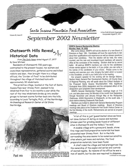 September 2002 Newsletter