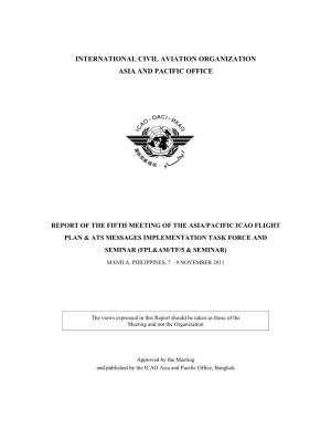 International Civil Aviation Organization Asia And