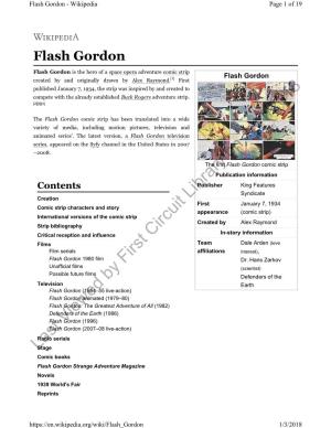 Flash Gordon - Wikipedia Page 1 of 19