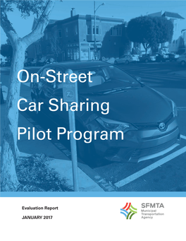 On-Street Car Sharing Pilot Program Evaluation Report